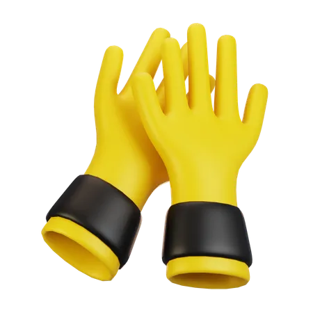 Farming gloves  3D Icon