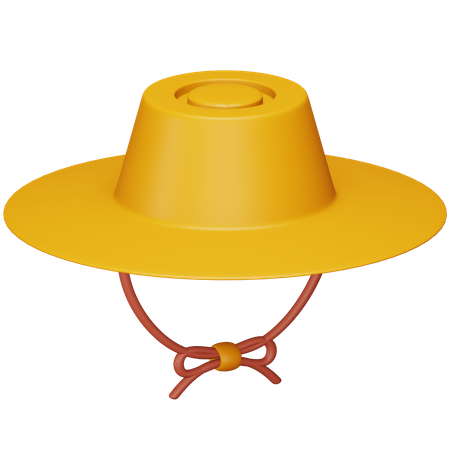 Farming Hat  3D Icon