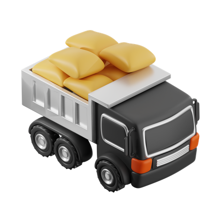 Farming Logistic  3D Icon