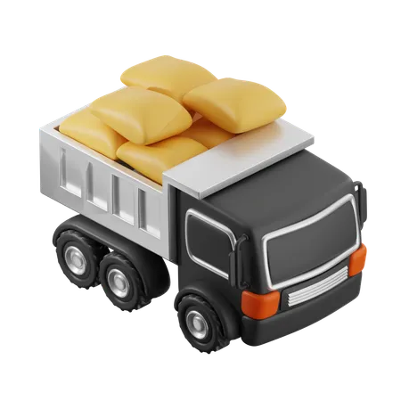 Farming Logistic  3D Icon