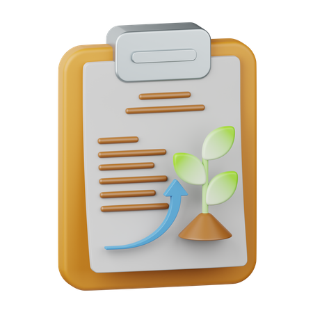 Farming Paper  3D Icon