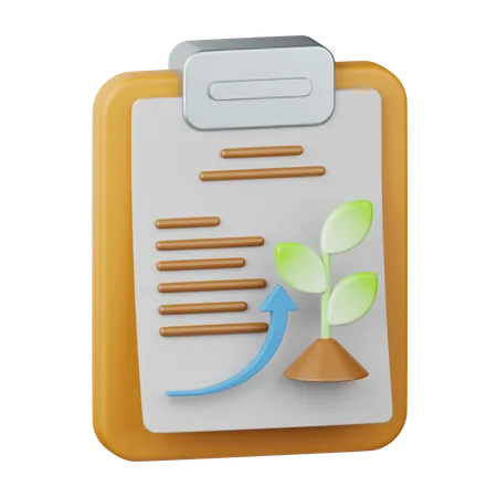 Farming Paper  3D Icon