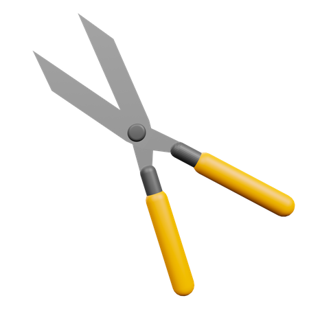 Farming Scissor  3D Illustration