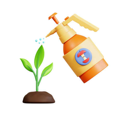 Farming With Compost  3D Icon