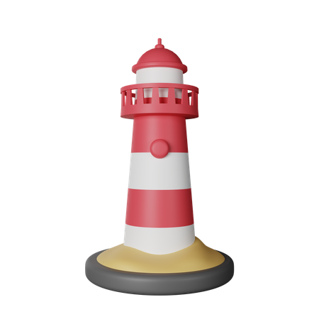 Faro  3D Icon