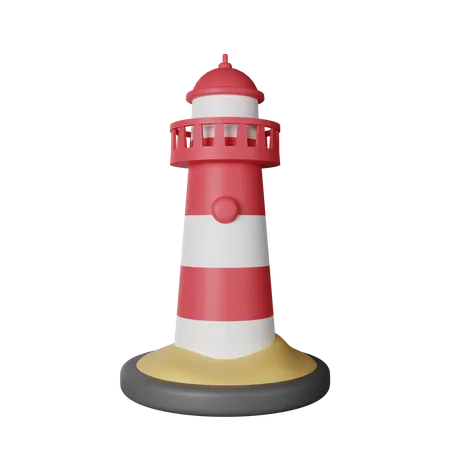 Faro  3D Icon