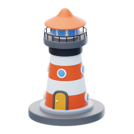 Faro  3D Icon