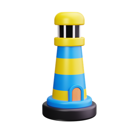 Faro  3D Icon