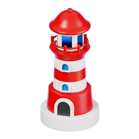 Faro  3D Icon