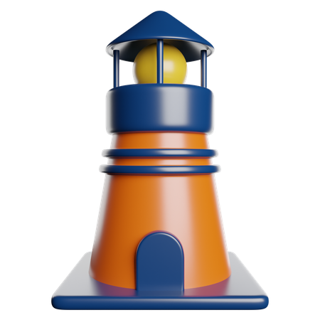 Faro  3D Icon