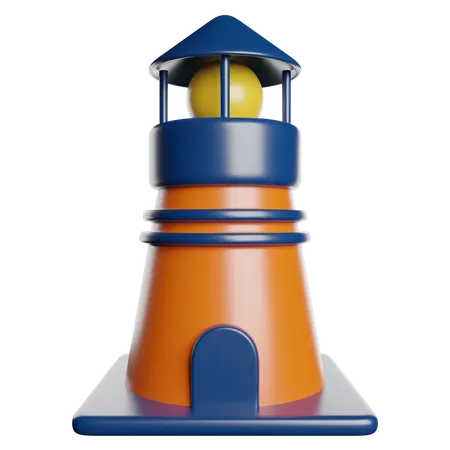 Faro  3D Icon