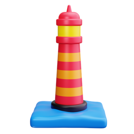 Faro  3D Icon