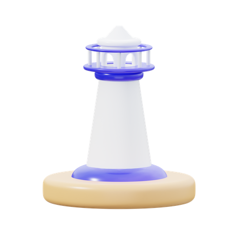 Faro  3D Icon