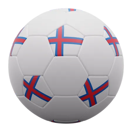 Faroe Islands Ball  3D Icon