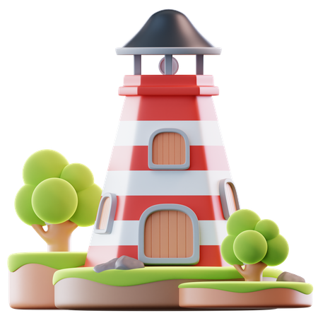 Farol  3D Icon