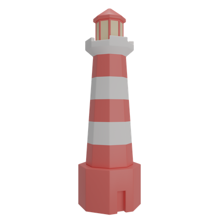 Farol  3D Illustration