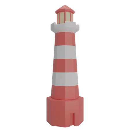 Farol  3D Illustration