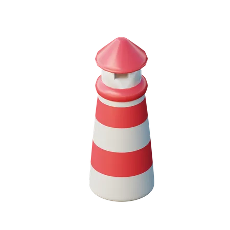 Farol  3D Illustration