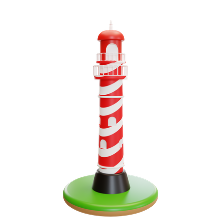 Farol  3D Illustration