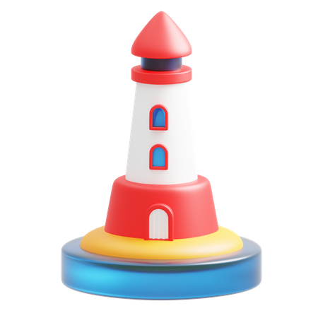 Farol  3D Icon