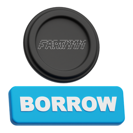 Fartcoin Borrow  3D Icon