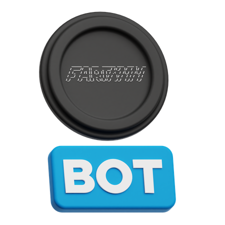 Fartcoin Bot  3D Icon