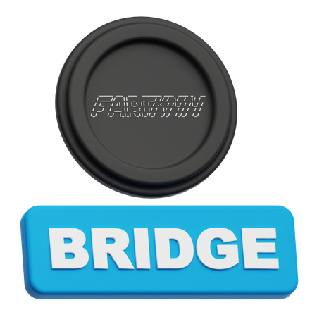 Fartcoin Bridge  3D Icon