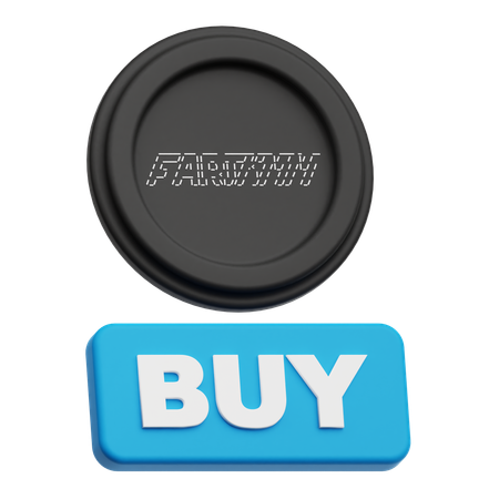 Fartcoin Buy  3D Icon