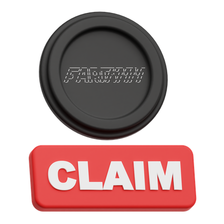 Fartcoin Claim  3D Icon
