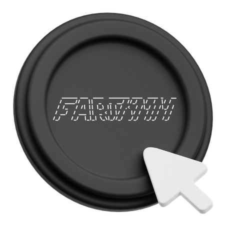 Fartcoin Click  3D Icon