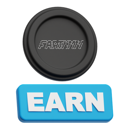 Fartcoin Earn  3D Icon