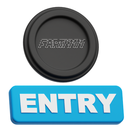 Fartcoin Entry  3D Icon