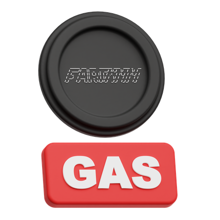 Fartcoin Gas  3D Icon