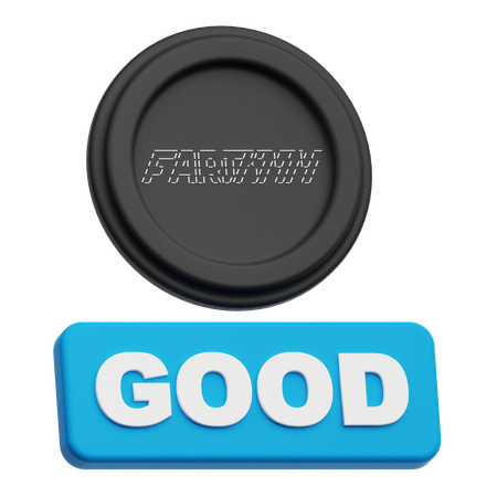 Fartcoin Good  3D Icon