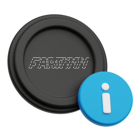 Fartcoin Info  3D Icon