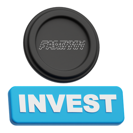 Fartcoin Invest  3D Icon