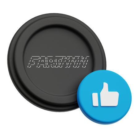 Fartcoin Like  3D Icon