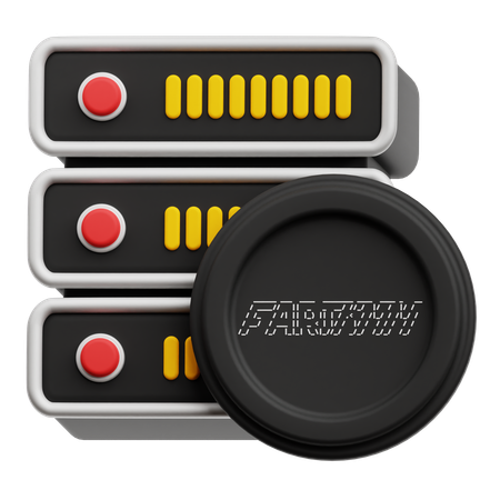 Fartcoin Server  3D Icon