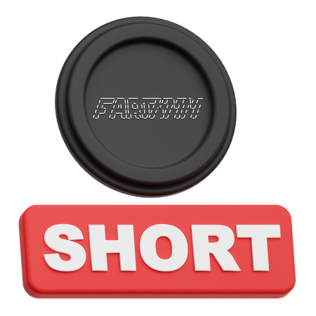 Fartcoin Short  3D Icon