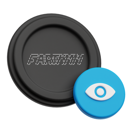 Fartcoin View  3D Icon