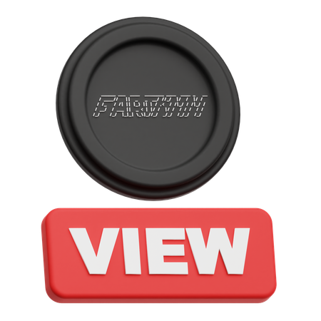 Fartcoin View  3D Icon