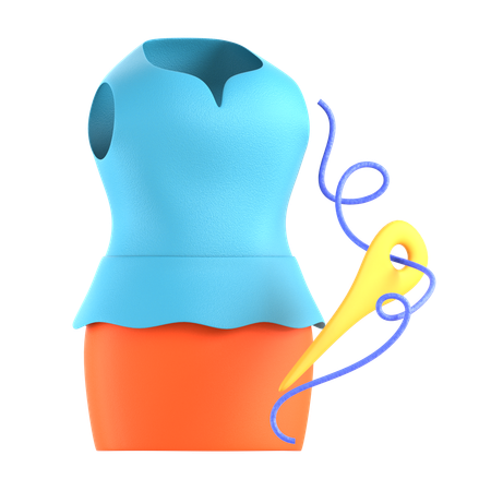 Fashion Design  3D Icon