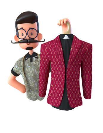 Fashion Designer  3D Icon