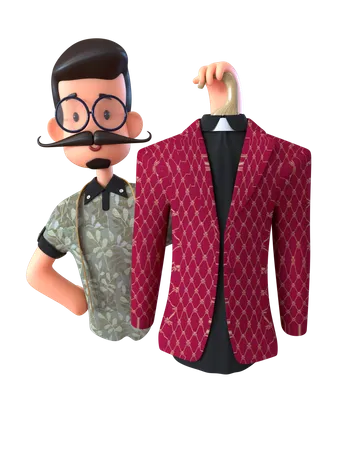 Tailor Character Pack 3D Illustration