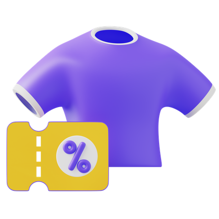 Fashion Discount  3D Icon