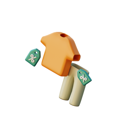 Fashion Discount  3D Icon