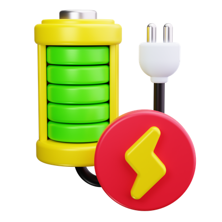 Fast Charge  3D Icon