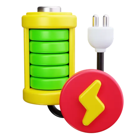 Fast Charge  3D Icon