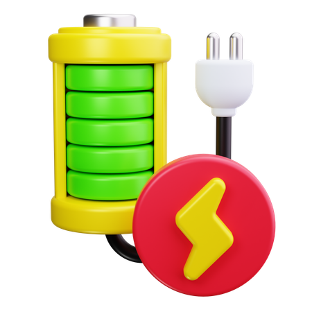 Fast Charge  3D Icon