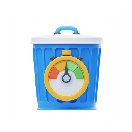 Fast composting  3D Icon